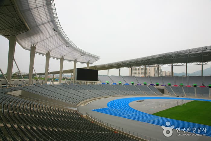 아시아경기대회장을 중심으로 가족 체험여행